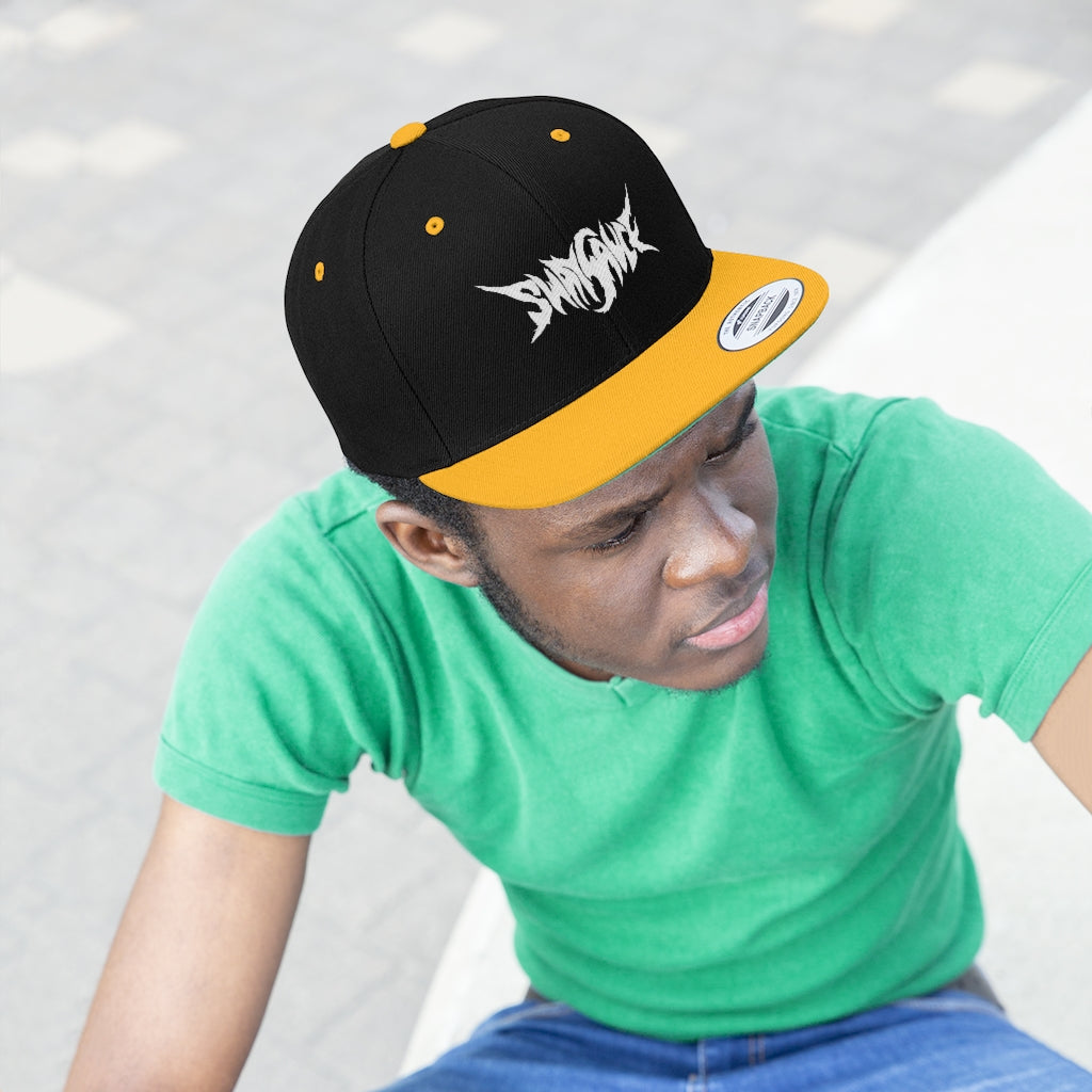 Sway Sauce Flat Bill Hat - White Logo