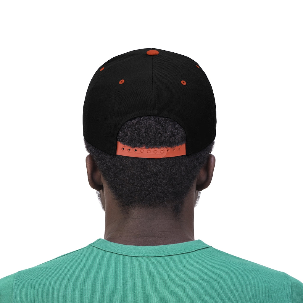 Sway Sauce Flat Bill Hat - White Logo