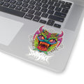 Diablico Sucio Sticker - Metal Font in White