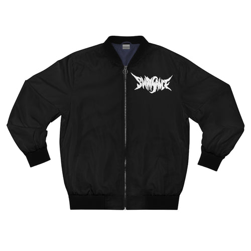 Men's Sway Sauce Black Double Sided Bomber Jacket